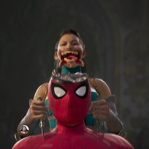 Spiderman and Mileena Fatality #spiderman #reelsfbシ | Ak Venom