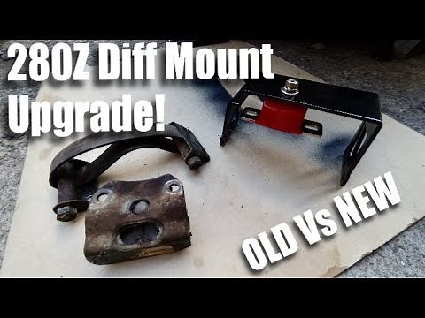 Datsun 280Z Differential Mount Upgrade