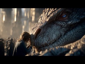 Alien Spectators Freeze in Awe as a Human Child Kisses the Universe’s Deadliest Dragon