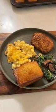 Pork Chops and Cornbread Dinner!