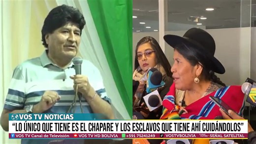 🔴🟢#VOSTVINFORMA NO SON SUS VOTOS EL YA NO TIENE VOTOS “LO ÚNICO QUE TIENE ES EL CHAPARE Y LOS ESCLAVOS QUE TIENE AHÍ CUIDÁNDOLOS” La diputada Toribia Lero, respondió a las declaraciones de Evo Morales, quien afirmó que Rodrigo Paz y Lara ganaron gracias al voto. La legisladora aseguró que el expresidente ya no cuenta con respaldo nacional y que su influencia se limita al Chapare. 🇧🇴#VosTV_Informa_Canal_Nacional 🎦#Periodismo_al_aire_sin_filtro📲 🎥📸🎙️ | VOS TV Canal de Televisión