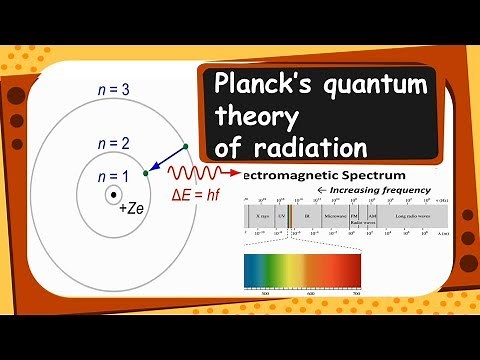 Chemistry - Planck’s quantum theory of radiation - Structure of Atom - Part 5 - English