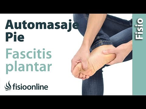 Self-massage of the plantar fascia for the treatment of plantar fasciitis