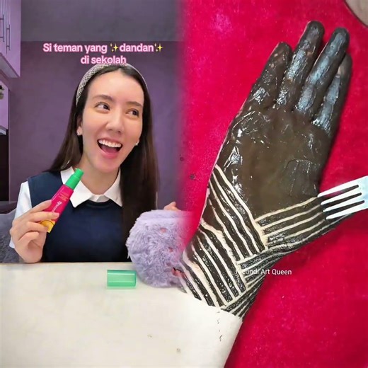 #pov Si teman yang ✨dandan✨ di sekolah #fyp #foryou #viral