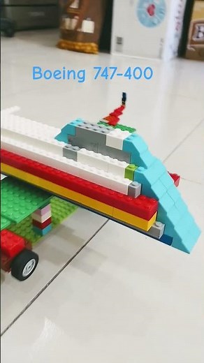 Boeing 747-400 Lego model