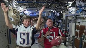 78K views · 344 reactions | From 250 miles above the Earth, astronauts Shane Kimbrough and Peggy Whitson joined our #SpaceBowl #NASASocial in Houston. They answered questions and even gave predictions on who will win #SB51. Watch: https://youtu.be/Jp4ZsNobZ2o | NASA - National Aeronautics and Space Administration | Facebook