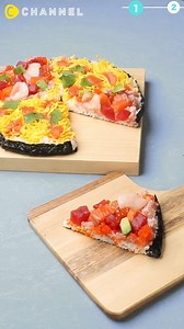 1M views · 54 reactions | Luxurious pizza-like sushi via C Channel Food | C Channel | Facebook