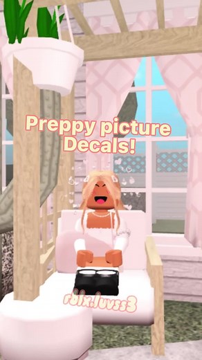 🤍☀️Preppy picture codes! ꒰🏝꒱ anyone eles remember this song~|| 💐🛍~||#fyp #eBayWintern #foryoupage #roblox #preppy #roblox #xyzbca #eBayWintern #chair