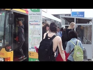 J1 bus Adelaide Airport 2014 Video