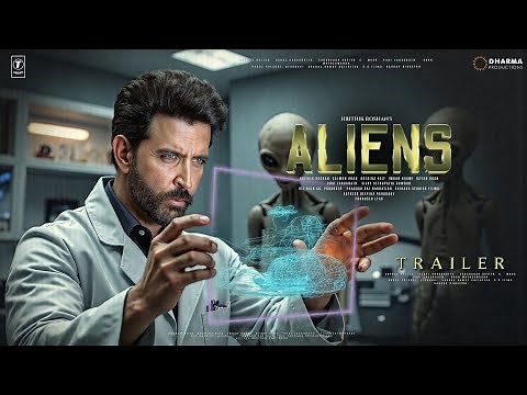 ALIENS - First Look Trailer | Hrithik Roshan | Tiger Shroff | Priyanka Chopra, Amitabh b | New 2025