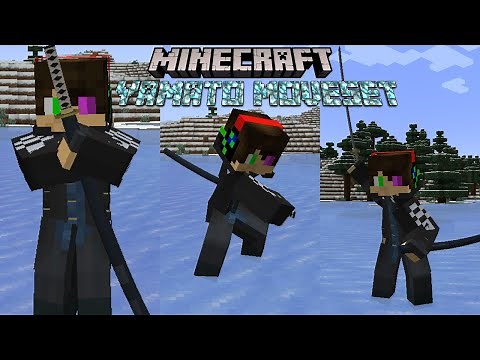 *AMAZING* Epic Fight Yamato! Animations, Combos, Skills... (Minecraft Epic Fight Addon)