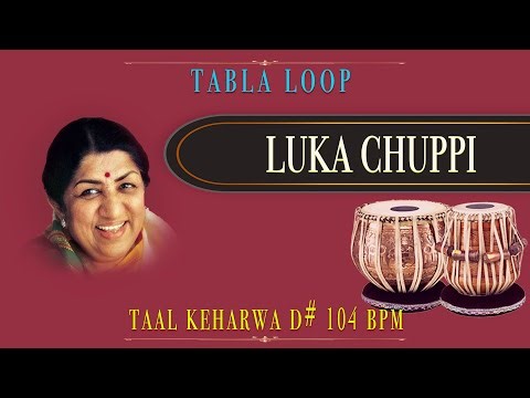 Luka Chuppi | Lata Mangeshkar | Tabla Loop | D# 104 BPM | Tabla Loops | Keharwa Taal