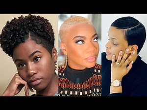 20 Currently Popular Short Natural Haircuts for Black Women | Women Short Haircuts | Wendy Styles