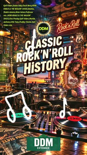 ROCK 'N' ROLL #RockAndRoll #ClassicRock #Oldies #music #VintageMusic #MusicMix #retromusic #vinyl