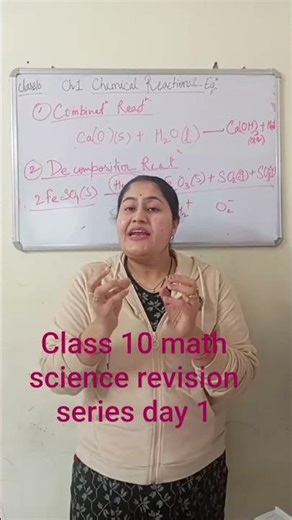 class 10 maths science quick revision series day 1