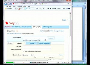 Cite an Online Video MLA Style with Easybib