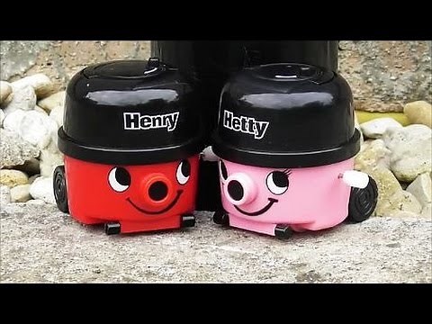 How are Toy HENRY & HETTY HOOVERS Made? + UNBOXING & DEMONSTRATION of Mini Vacuum Cleaners