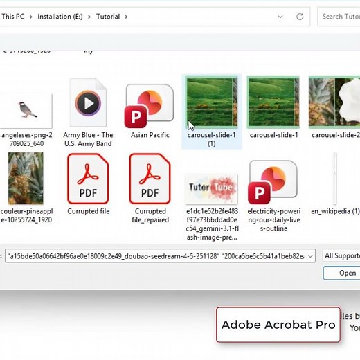 Converting Images to PDF using Adobe Acrobat Pro