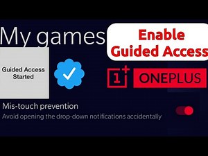 How to Enable Guided Access In OnePlus | Guided Accees Update 2021 In OnePlus