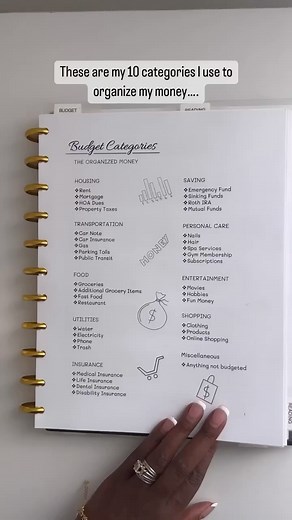 Keeping my budget categories at the front of my budget planner helps me to remember how I want to categorize my expenses. I will use this sheet when I’m tracking my expenses throughout the month to make sure I don’t overspend. 💵 #Budgetwithme #budgetonpaper #paperbudget #paperbudgeting #paperbudgets #paperbudgeters #paperbudgetplanning #paperbudgetplanner #savingschallenge #savingstips #monthlybudget #monthlybudgeting #monthlybudgettips #expensetracker #expensetracking #organizedmoney #moneyrou