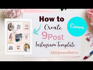 How to Create Instagram Template in Canva
