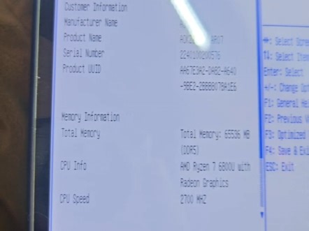 锐龙6800系列处理器板载内存升级64g搞定，解决以前6800处理器板载内存升级不了的问题