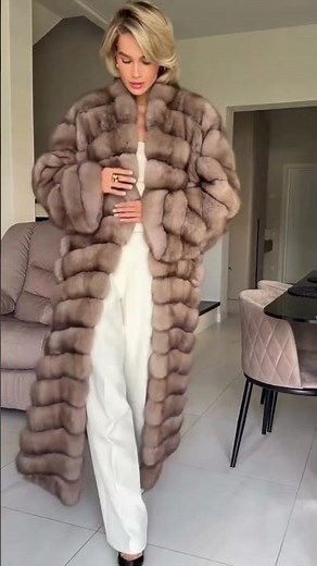 LUXURY UNBOXING: SABLE FUR COATS REVEAL