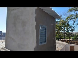 COMO FAZER UMA CASINHA COM LAJE PARA CAIXA D'ÁGUA - PASSO A PASSO -