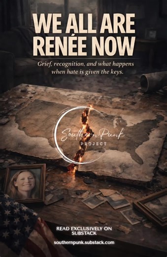 This piece wasn’t written to persuade anyone. It was written because something broke quietly, and a lot of us felt it in our bodies before we could explain it in words. The killing of Renée wasn’t just another headline. It was the moment many people realized the room no longer slows down for grief. That waiting has become an expectation. That care is conditional. That something we loved may no longer love us back in the same way. “We All Are Renée Now” is not about rehashing facts or arguing out