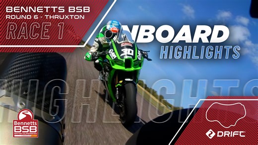The intensity of a Bennetts British Superbike Championship race at Thruxton from onboard. It's no-holds-barred sparring Superbike style at one of the fastest circuits in the world. Get the riders' view captured by Drift Innovation from onboard during Bennetts BSB Race 1 | British Superbike Championship