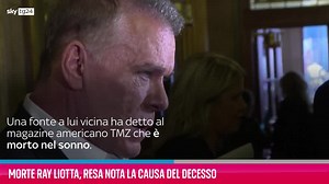 Morte Ray Liotta, resa nota la causa del decesso