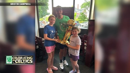 Coach Mazzulla’s personal trophy tour continues bringing celebration to fans