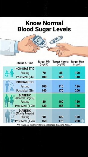 Know Normal Blood Sugar Levels