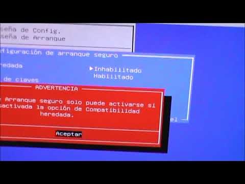 Como entrar al menu booteo hp pavilion 20