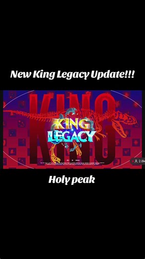 New King Legacy Update in Blox Fruits - What to Expect