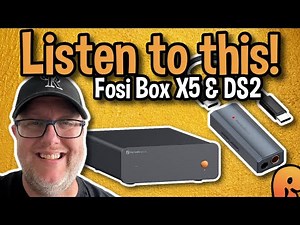 LISTEN TO THIS! Amazing! Fosi Preamp Box X5 & Headphone Amp DS2