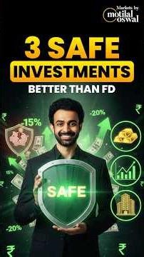 Top 3 FD Alternatives Giving Higher Returns (Safe Investments)