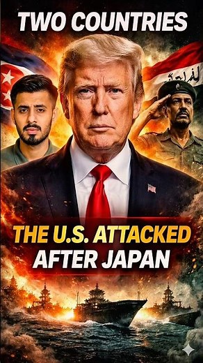 Two Countries the U.S. Attacked After Japan🫢 #usa
