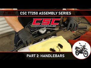 TT250 - Bike in a Box - Assembly Video 2 - Handlebar