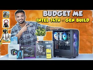 Intel 14th Gen i5-14600K Gaming PC Build | Budget Me Dhasu Performance