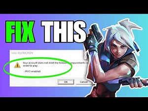 How To Fix HVCI Enabled In Valorant Windows 11 (2025)