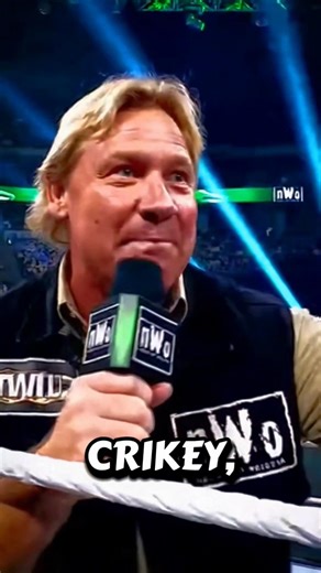 In another timeline, Steve Irwin joined the NWO defeating sting ray for championship