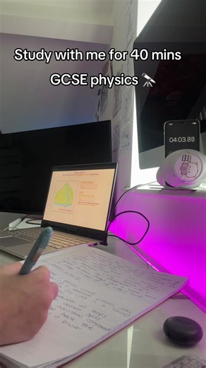 Study With Me: Preparing for GCSE Physics in 6 Months