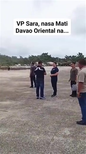 Vice President SARA DUTERTE now arrives at Mati Davao Oriental to extend assistance to earthquake victims | Mindanao Daily News