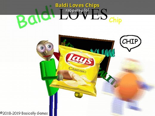 Baldi Loves Chips Mod for Baldi's Basics | Baldi Mods