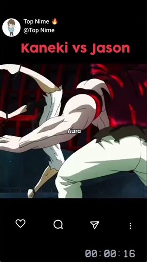 Kaneki Vs Jason |Tokyo Ghoul| #animeclips #shrots #anime