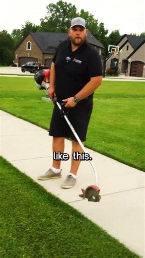 How to Hold an Edger the Right Way!