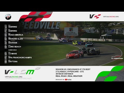 rFactor2 | VRLSM 2025 | E08 - Daytona