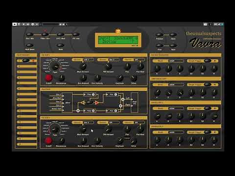 Waldorf Micro Q software version 'The Usual Suspects Vavra'