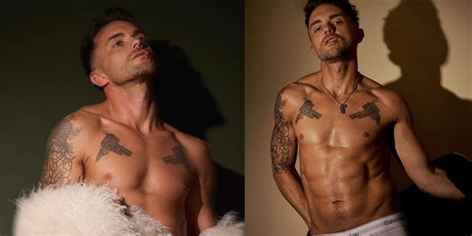 Thomas Dekker is stripping down in his sexy new photoshoots & music videos